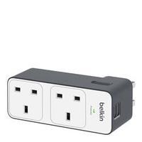 Belkin 2 Way Travel Surge with 2 x 2.4amp USB Charging