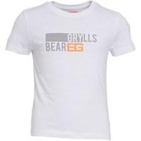 Bear Grylls Boys Graphic T-Shirt White