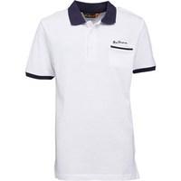 Ben Sherman Junior Boys Jet Pocket Polo Bright White