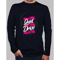 be quiet and drive long sleeved shirt man midnight blue