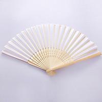 Beter GiftsRecipient Gifts - 1Piece/Set, Bachelorette Silk Hand Fan in White Giftbox, Ladies Night Out Essentials