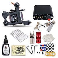 beginner tattoo kit 1 machine professional tattoo kit 1 cast iron mach ...