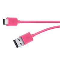 Belkin 1.8m USB 2.0 (type-c) USB-c To USB-a Cable - Pink