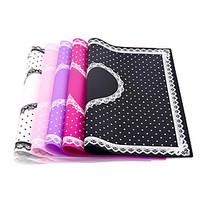 Beauty Care Pro Nail Art Equipment Advanced Silicone Table Mat Pad Cute Point Lace Silicone Foldable Washable Salon Manicure