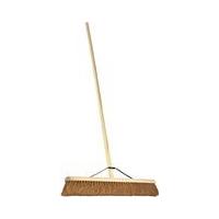 bentley spchq16 softstiff pvc yard broom 24 inch and handle