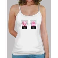 bear prisoner. girl t-shirt strapless white