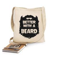 better with a beard - shoulder