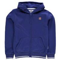 ben sherman loop back zip hoody junior boys