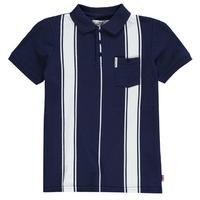 Ben Sherman Vertical Stripe Polo Shirt Junior Boys