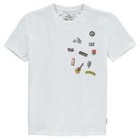 ben sherman retro badge tee junior boys