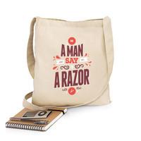 be a man years say no to a razor bag