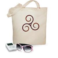 beach bag triskel brown