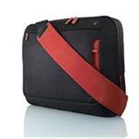 belkin messenger bag for laptops up to 17 blackred