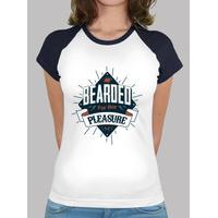 bearded pleasure for her baseball shirt woman