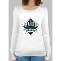 bearded woman for her pleasure shirt long sleeve