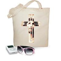 beach bag - jesus on the cross