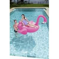 bestway giant inflatable flamingo pool float lilo for adultschildrens