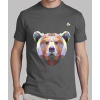 bear polygonal head