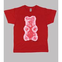 bear big red. child red shirt