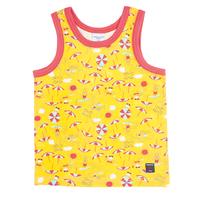 Beach Kids Vest Top - Yellow quality kids boys girls