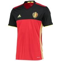 Belgium Home Shirt 2016 Red