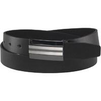 Ben Sherman Mens Plate Belt Black