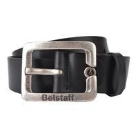 BELSTAFF Distressed Buckle Leather Belt