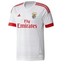 Benfica Away Shirt 2015/16 White