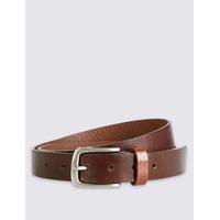 Best of British for M&S Collection Made in the UK Brown Leather Belt
