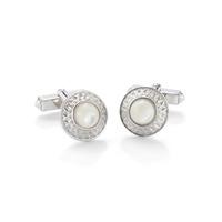 belgravia mother of pearl cufflinks