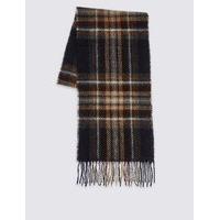 Best of British for M&S Collection Lambswool Classic Royal Stewart Check Scarf