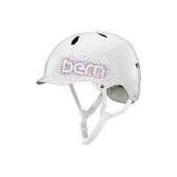 bern bandita thin shell eps kids helmet white ml