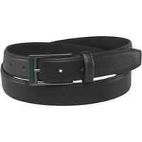 Ben Sherman Mens Tipped Bonded Leather Belt Black