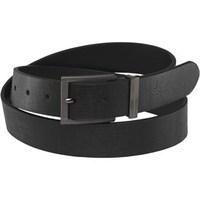 Ben Sherman Mens Formal Metal Detail Belt Black