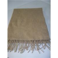 Beige Cashmere Scarf