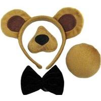 Bear Set (ears, Nose, Tail + Bow Tie