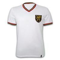 Belgium Away 1970\'s Short Sleeve Retro Shirt 100% cotton