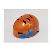 bell faction bmx helmet with graphics size l ex demo ex display orange