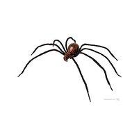 Bendable Bloody Spiders 60cm Accessory For Halloween Fancy Dress