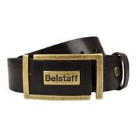 BELSTAFF Logo Plate Buckle Belt