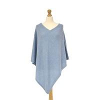 Bella Mia Cashmere Pashmina in Powder Blue