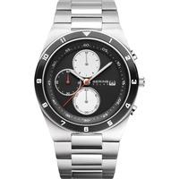 bering mens chronograph solar powered watch 34440 702