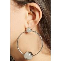 Beaded Hoop Earrings