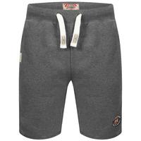 Berkeley Cove Sweat Shorts in Mid Grey Marl  Tokyo Laundry