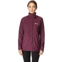 berghaus womens calisto waterproof jacket purple purple