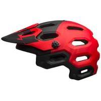 bell super 3 mtb helmet red l