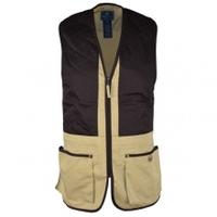 Beretta Trap Cotton Vest, Cornstalk / Coffee Bean, Medium