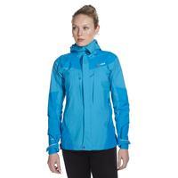 berghaus womens light trek hydroshell jacket mid blue mid blue