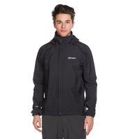 berghaus mens light hike hydroshell jacket black black