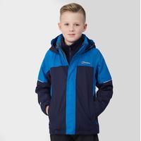 berghaus boys carrock 3 in 1 jacket blue blue